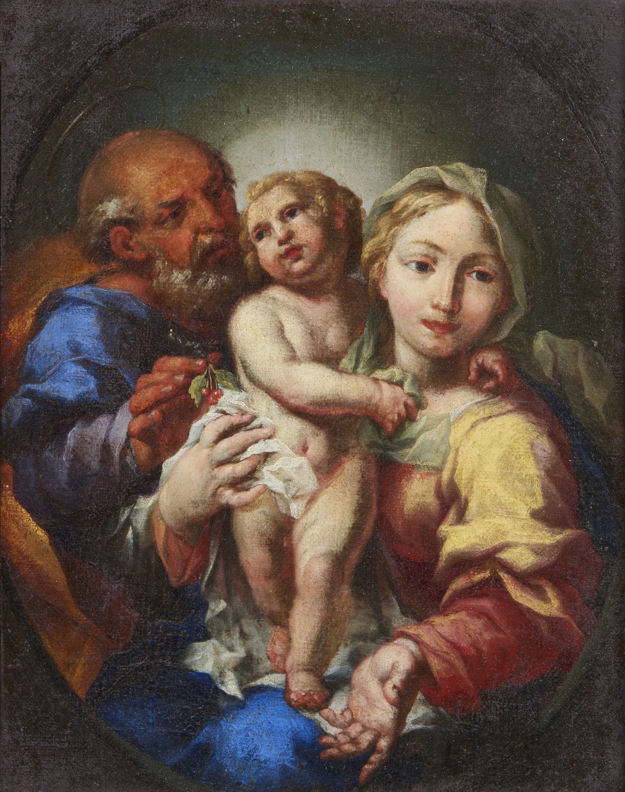 The Holy Family by Italian School, 18th Century
