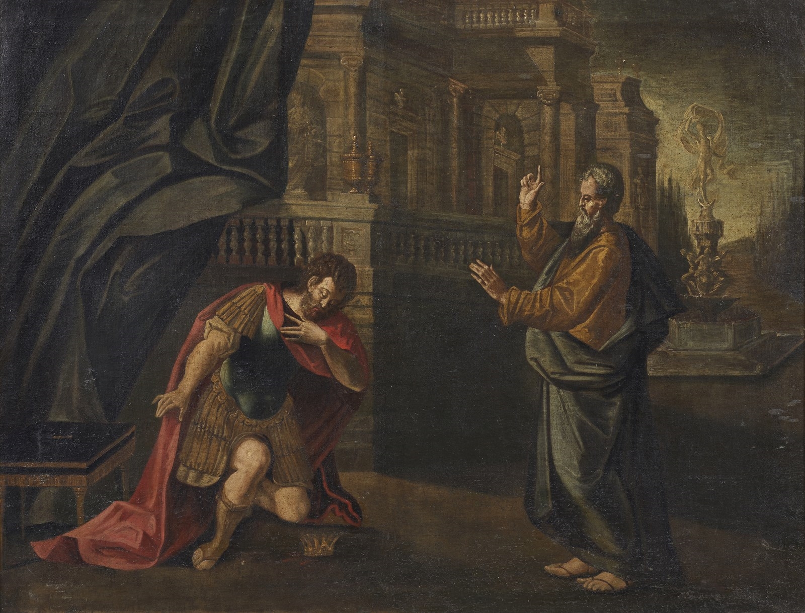 Italian School, 17th Century | The conversion of Saint Paul | MutualArt