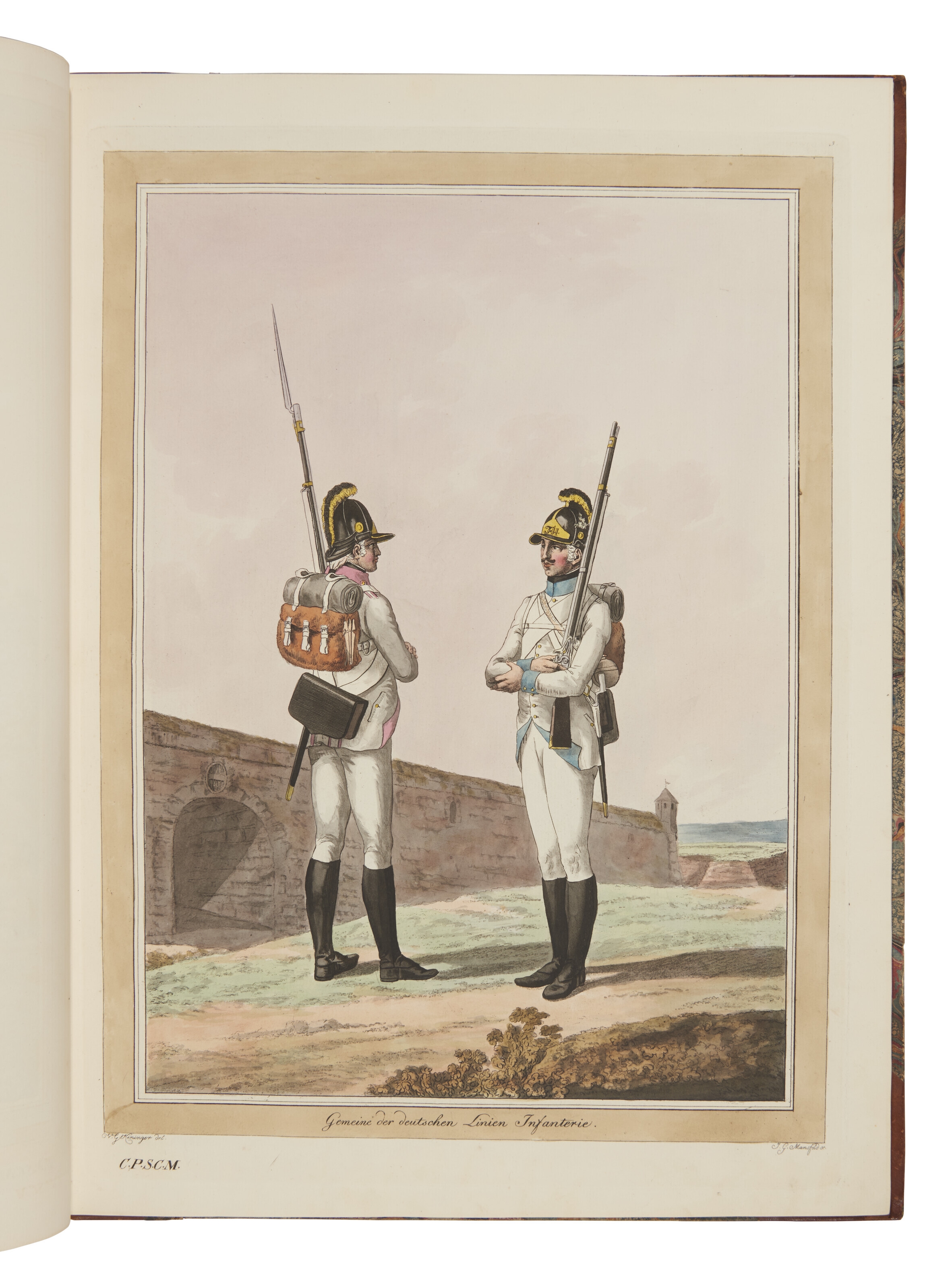 Johann Georg Mansfeld | Abbildung der Neuen Adjustirung der K.K. Armee ...