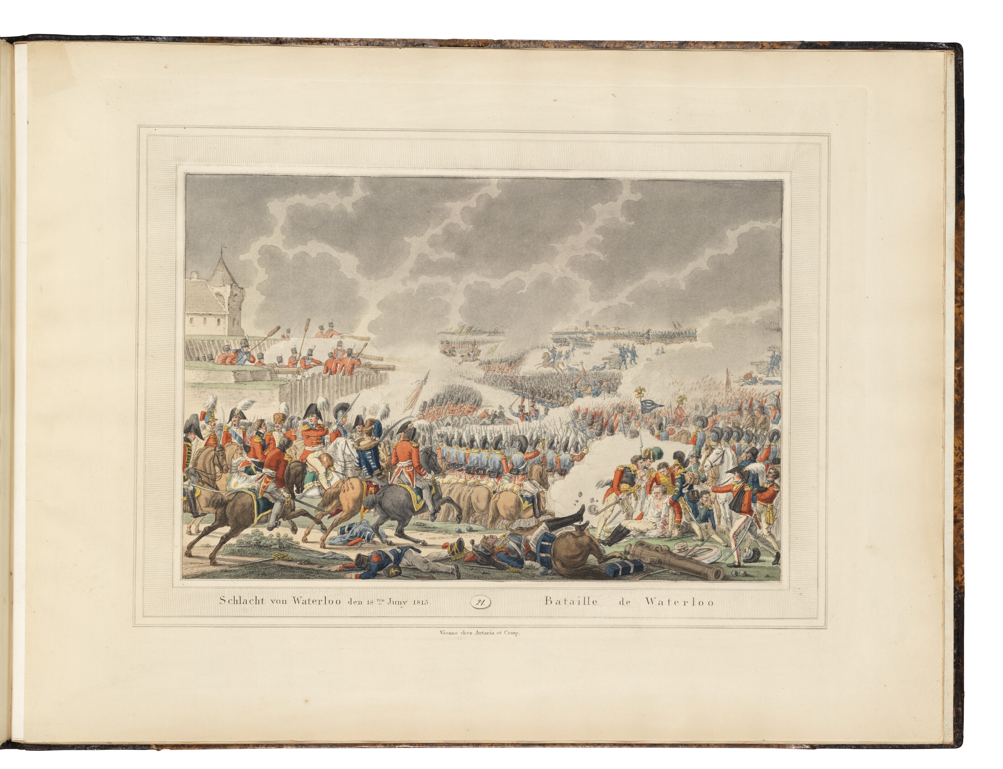 Wilhelm von Kobell | [A series of 22 plates illustrating the military ...