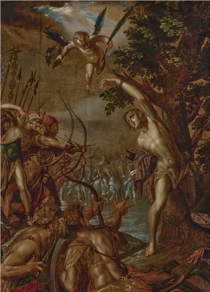 Hans von Aachen | The Martyrdom of Saint Sebastian | MutualArt