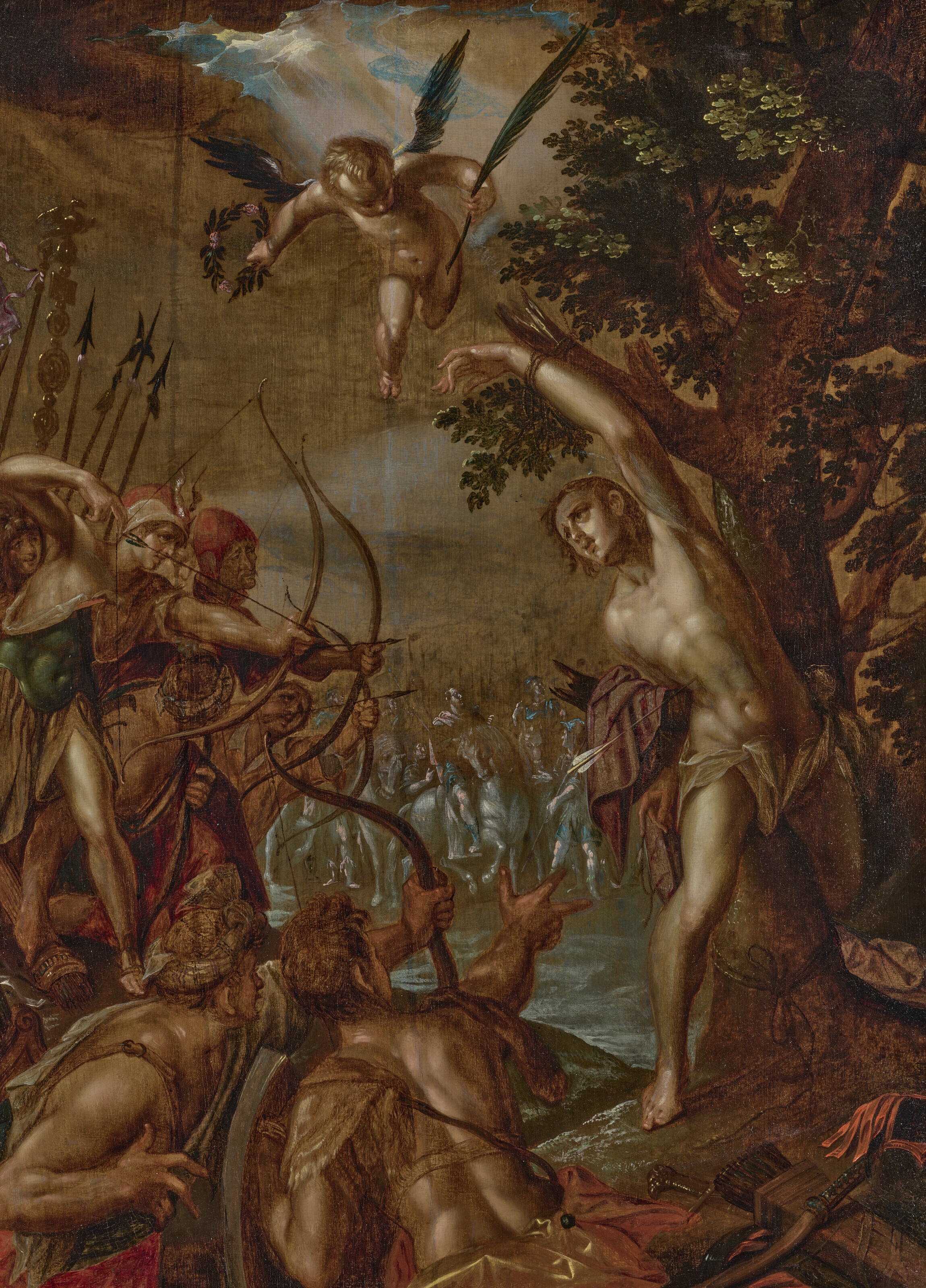 Hans von Aachen | The Martyrdom of Saint Sebastian | MutualArt