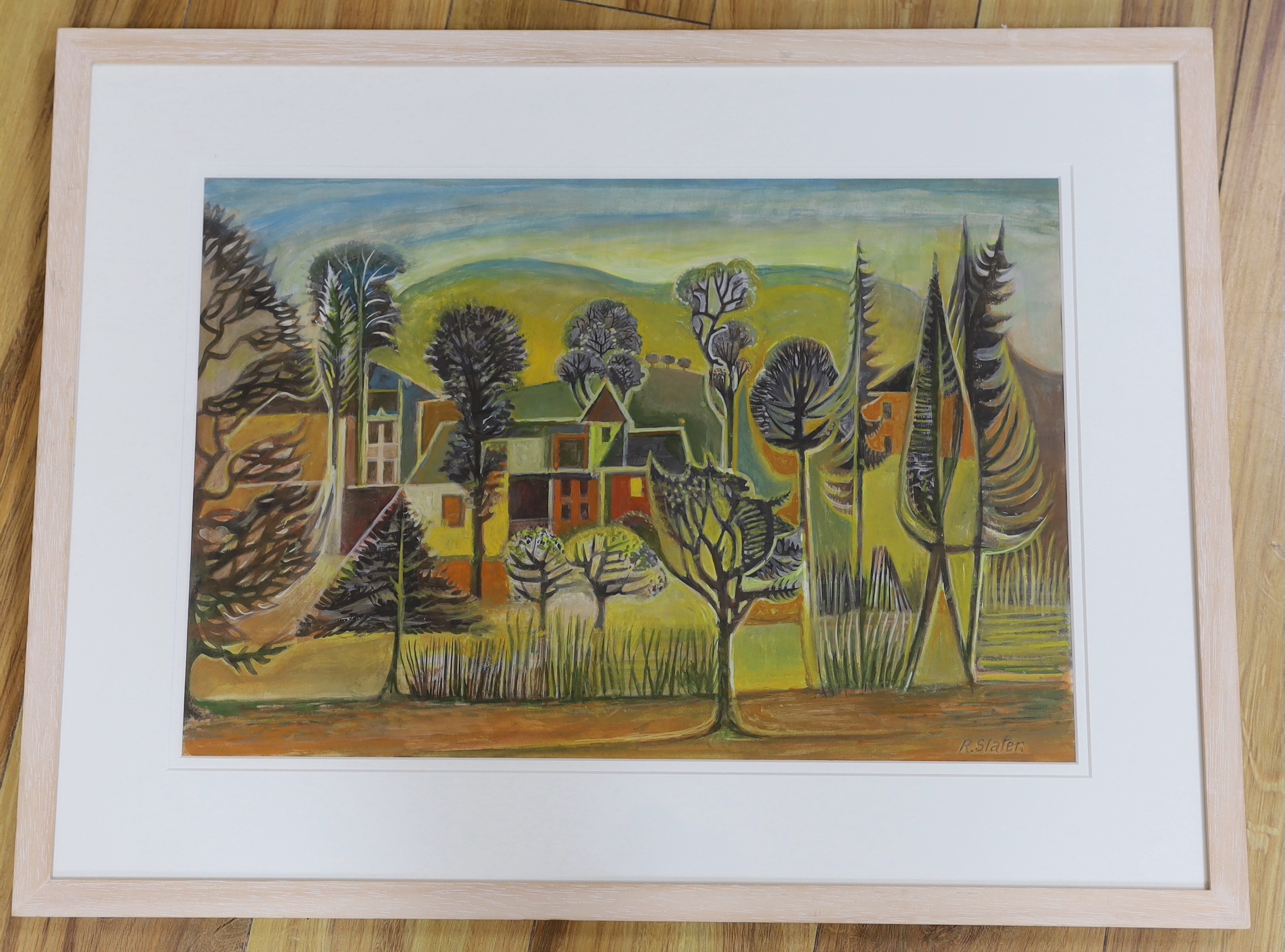 Richard Slater | The Edge of the Village (2017) | MutualArt