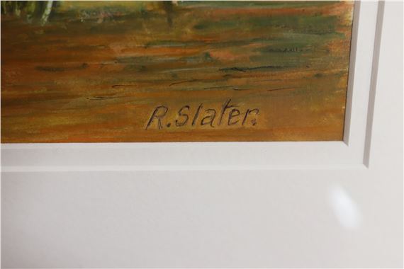 Richard Slater | The Edge of the Village (2017) | MutualArt