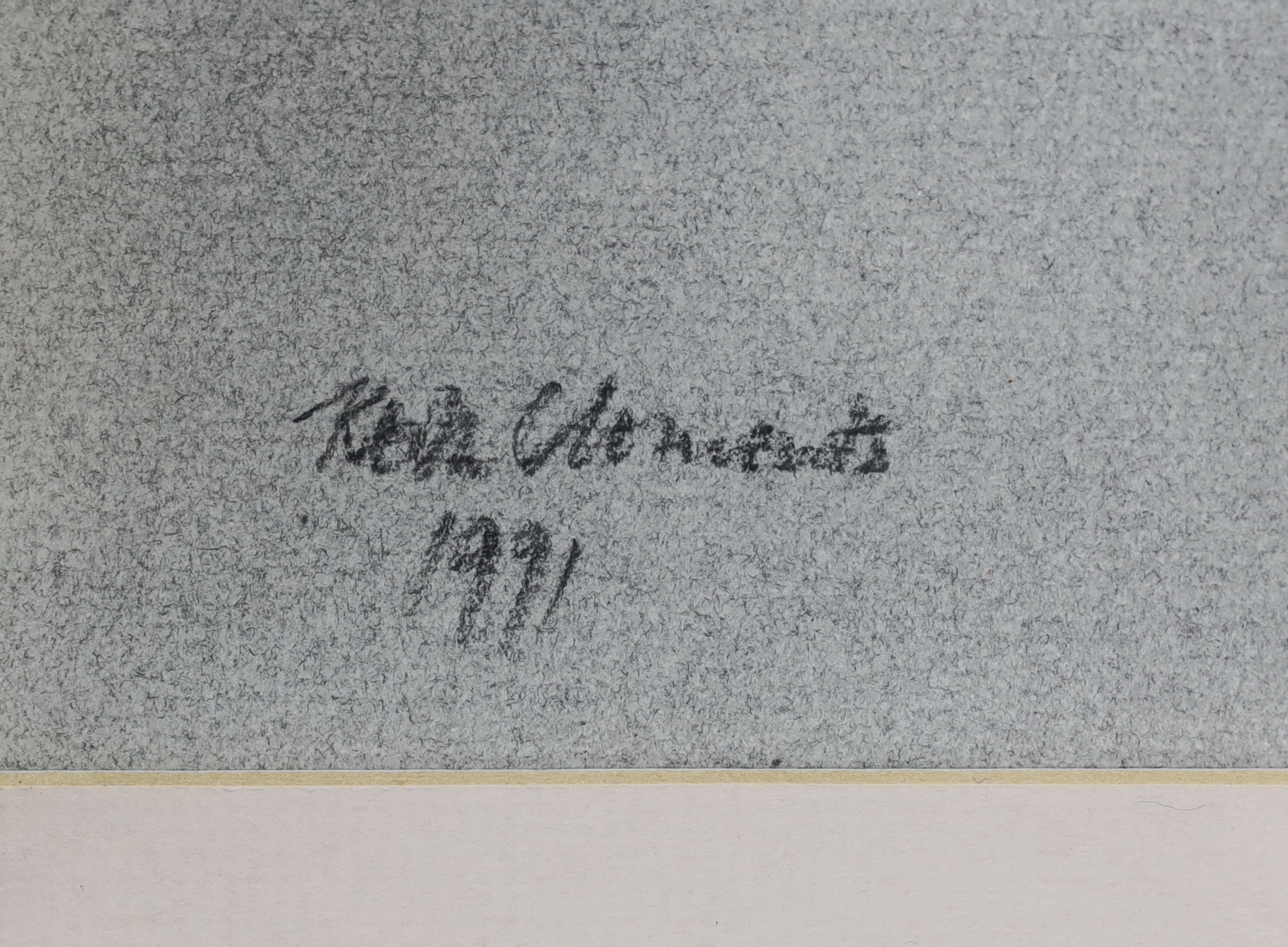 Keith Clements | Portrait of Professor Quentin Bell (1991) | MutualArt