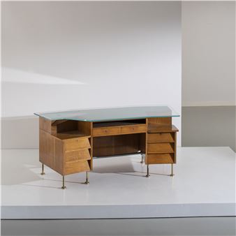 Scrivania. Ottone - R. Menghi