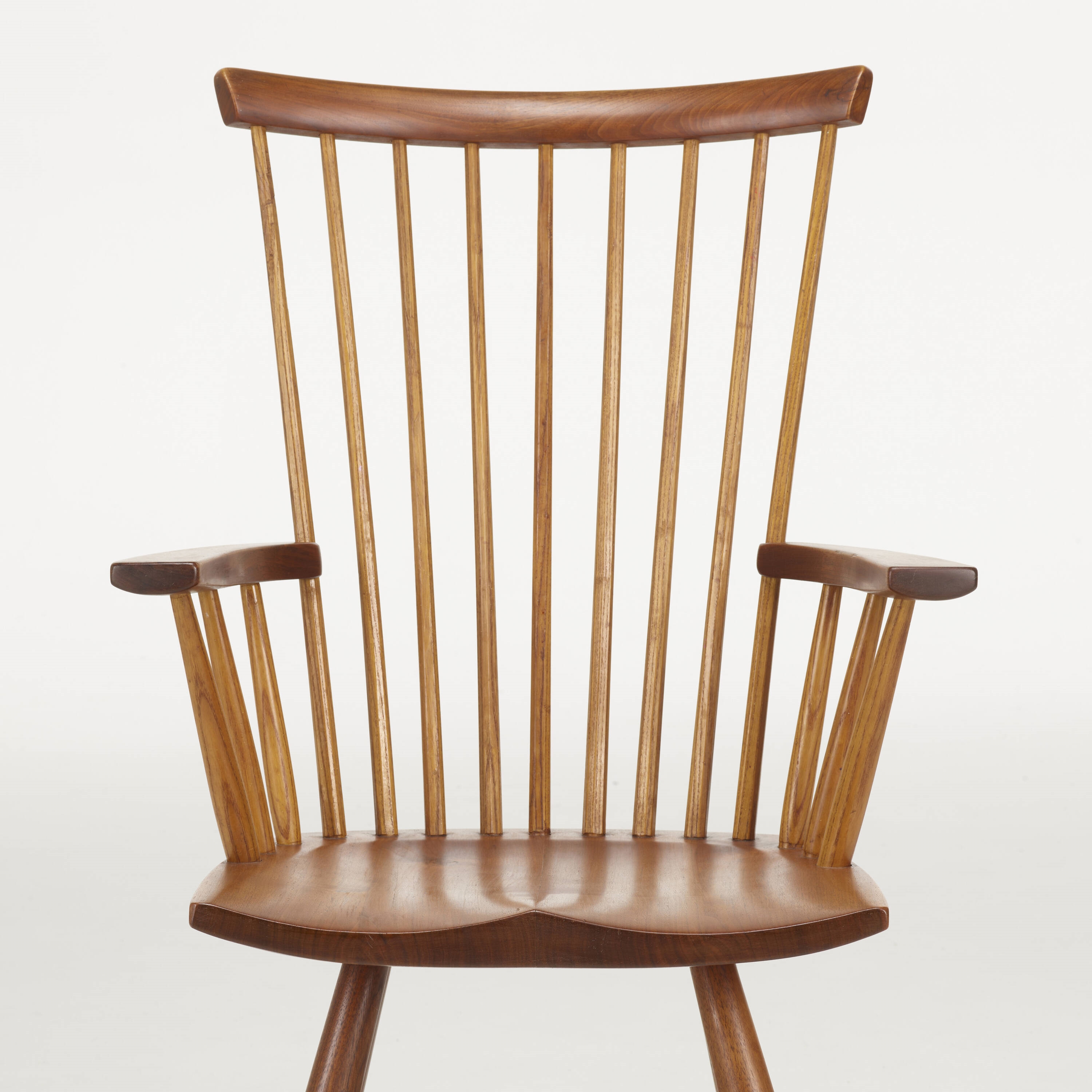 Robert Whitley Shaved spindle chairs, set of two MutualArt