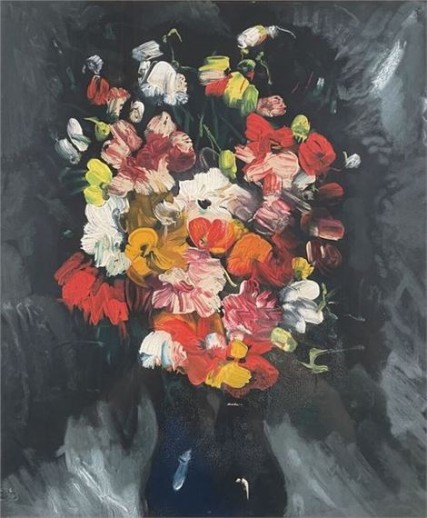 MAURICE DE VLAMINCK、BOUQUET DE FLEURS Maurice de Vlaminck | Bouquet de fleurs | MutualArt