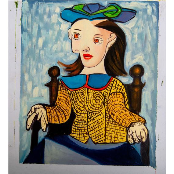 Pablo Picasso | The Yellow Sweater | MutualArt