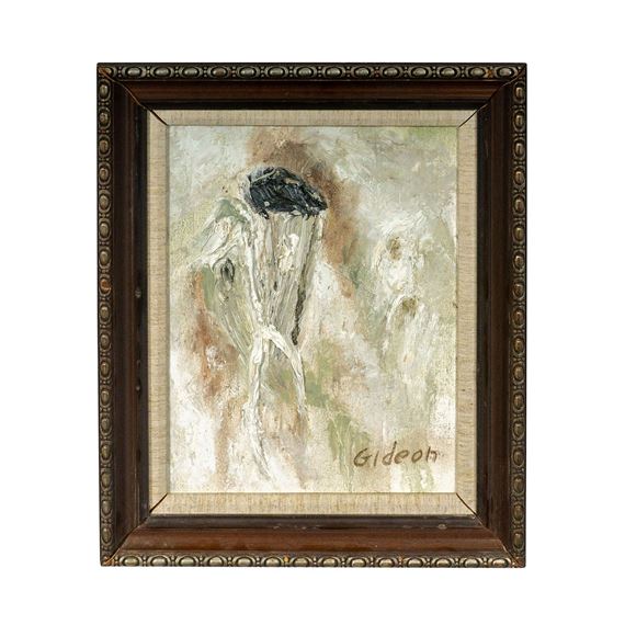 Housed in a wooden frame by Elmo Gideon