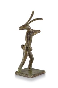 Hare by Guy du Toit, dated 2018