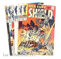 Nick Fury Agent of S.H.I.E.L.D #2 #3 #5 #6 #7 #8 - Jim Steranko