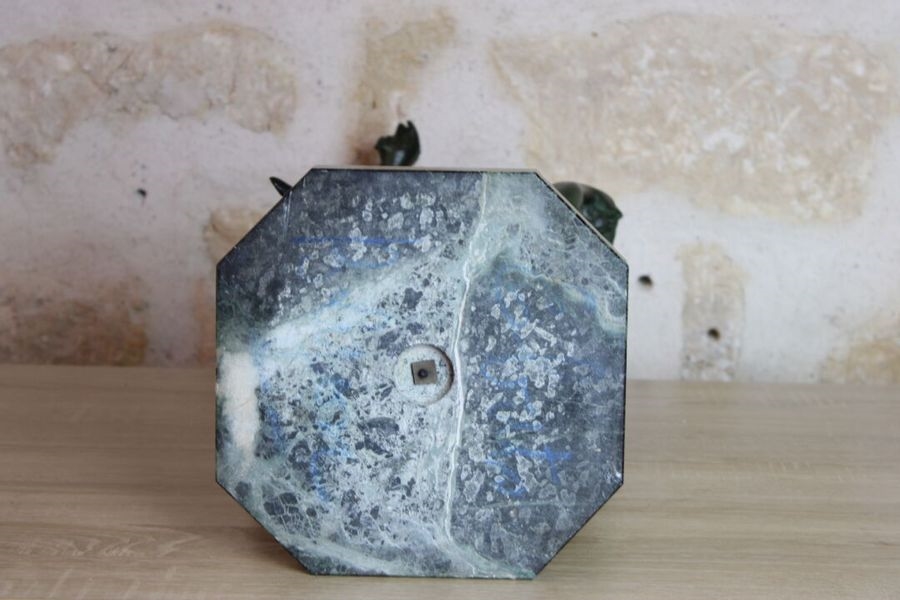 Sylvestre Clerc Bronze with green patina MutualArt