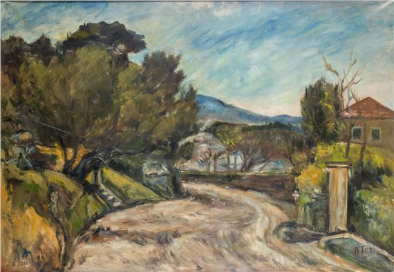 Paesaggio by Arturo Tosi