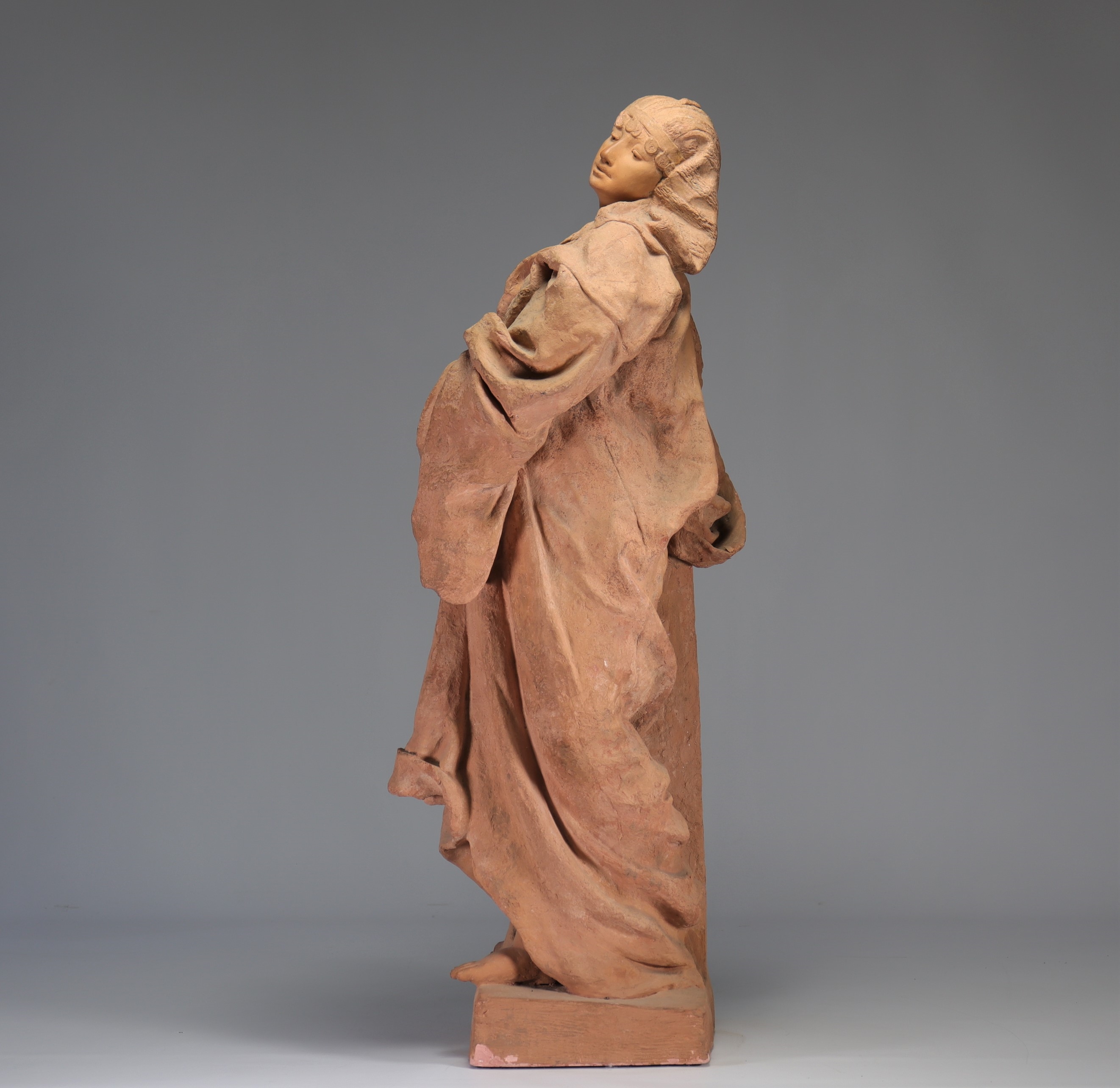 Gaston Veuvenot Leroux | Sculpture of a young oriental girl | MutualArt