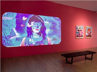 Ellie Pritts: In the Screen I am Everything - Bitforms Gallery, New York