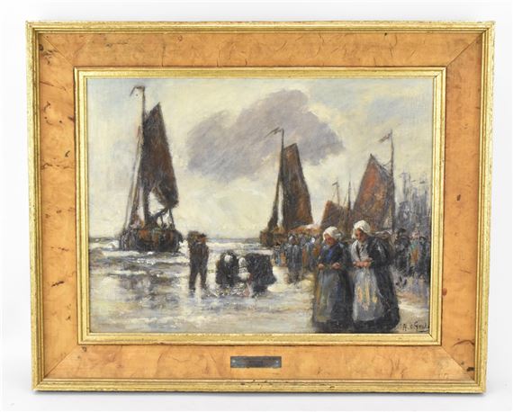 'The Dutch Fishing Fleet' by Alexander Carruthers Gould