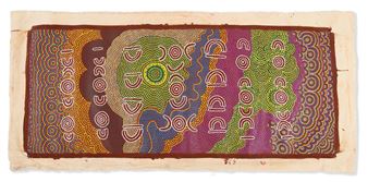 Yanyilngi Jukurrpa (Native Fushia Dreaming) - Nancy Napurrurla Oldfield