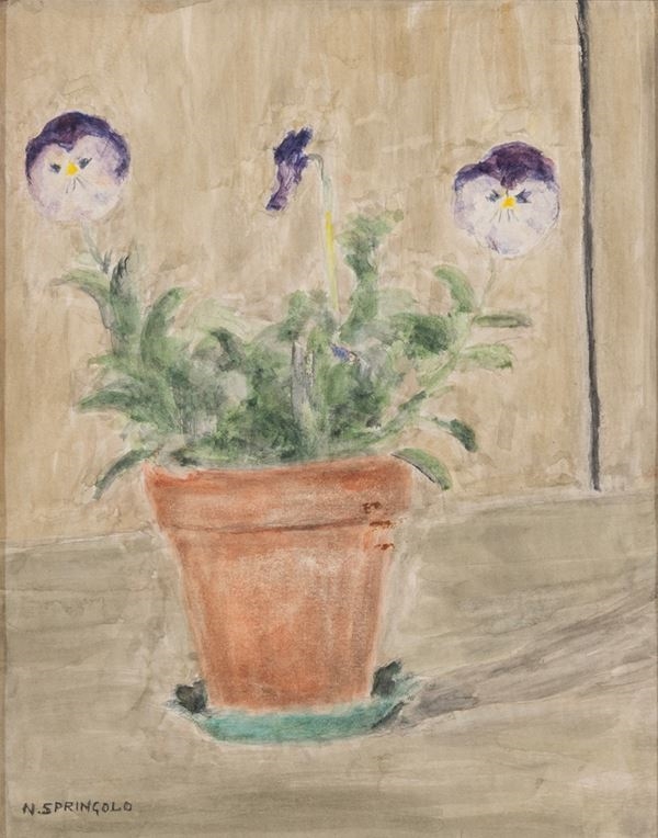 Nino Springolo | Viole del pensiero | MutualArt