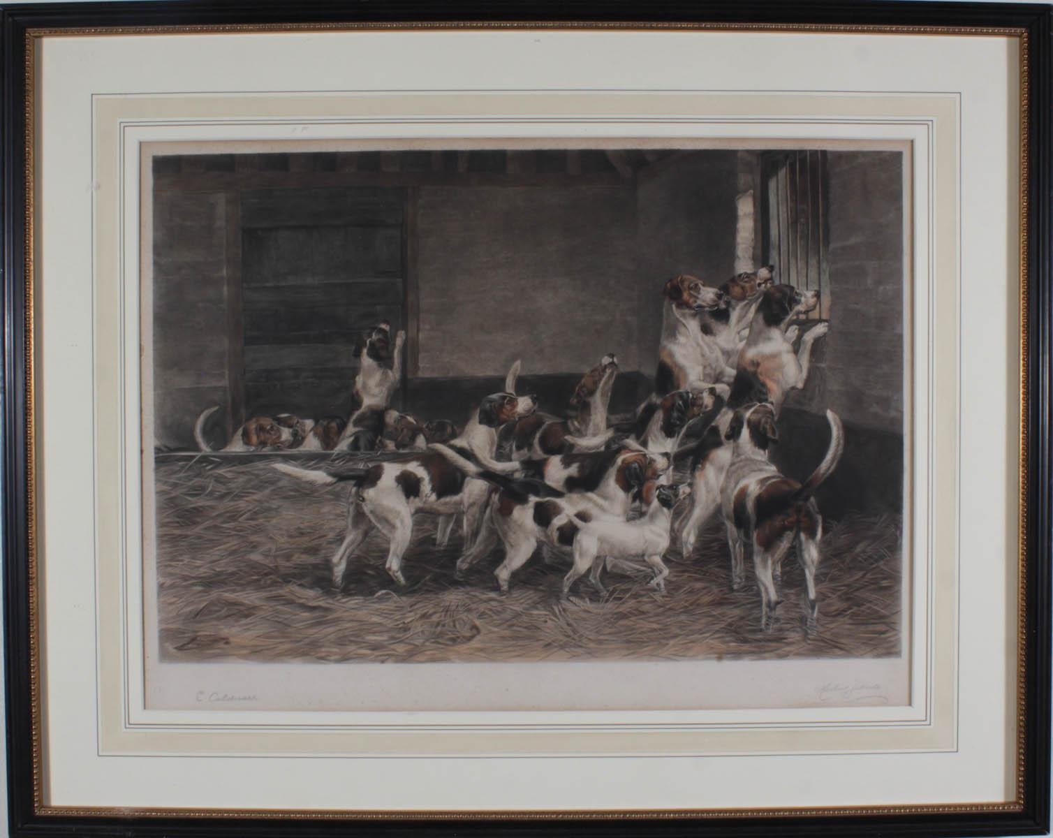 Artwork by Herbert Sedcole, HERBERT SEDCOLE TWO ENGRAVINGS, Made of hand-colored engravings