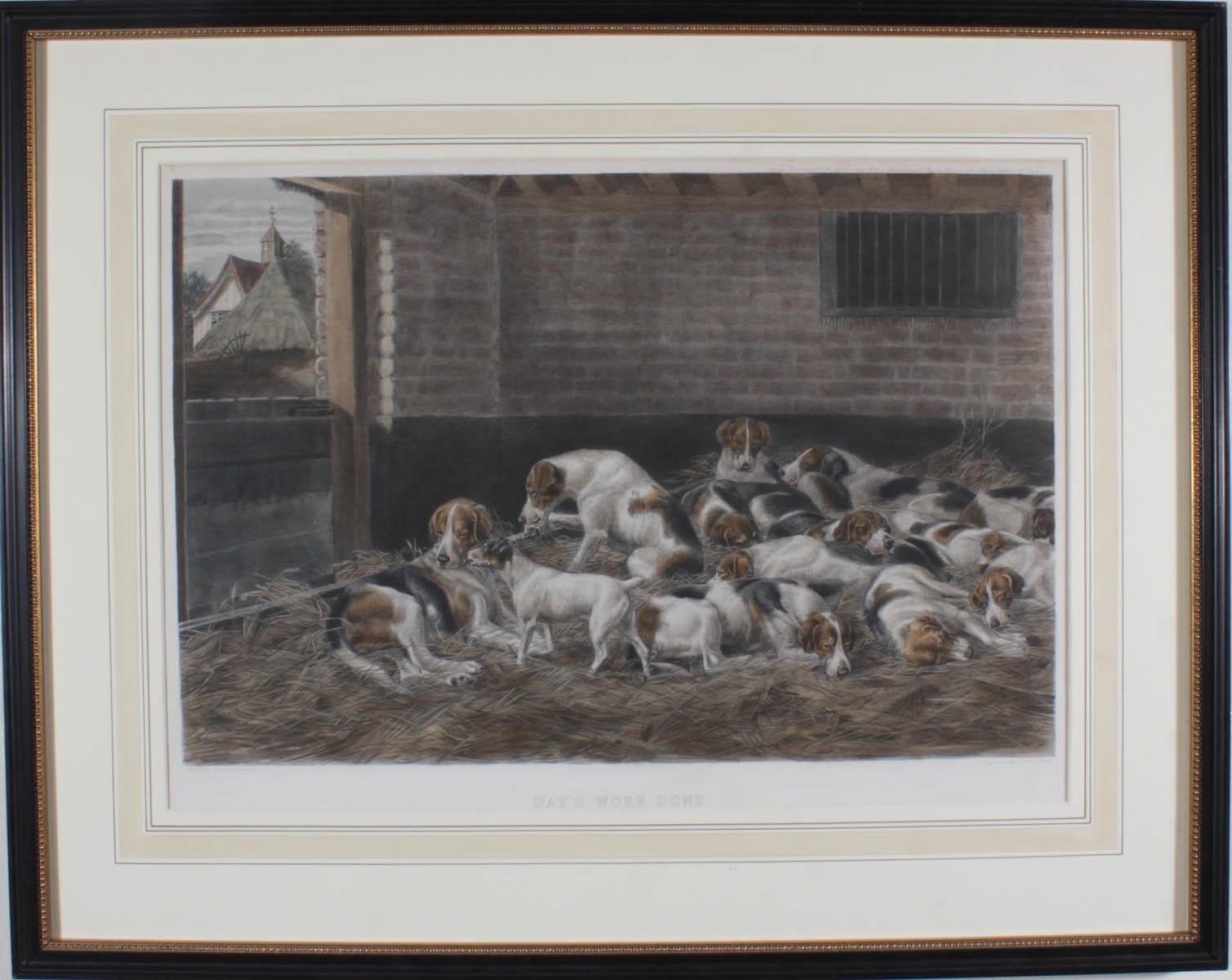 Artwork by Herbert Sedcole, HERBERT SEDCOLE TWO ENGRAVINGS, Made of hand-colored engravings