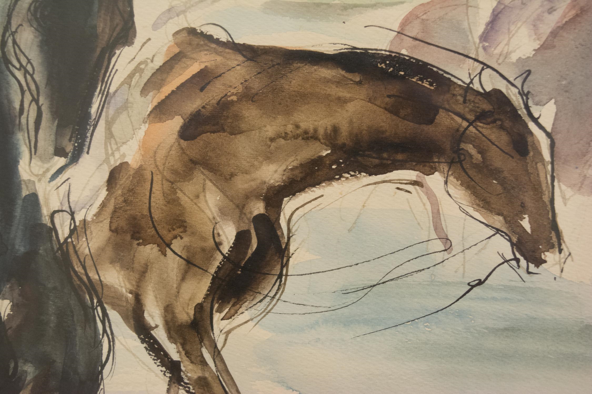 John Groth | JOHN GROTH WATERCOLOR AND INK ON PAPER | MutualArt