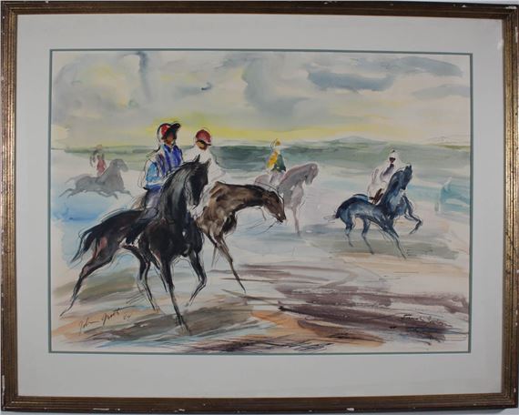 John Groth | JOHN GROTH WATERCOLOR AND INK ON PAPER | MutualArt