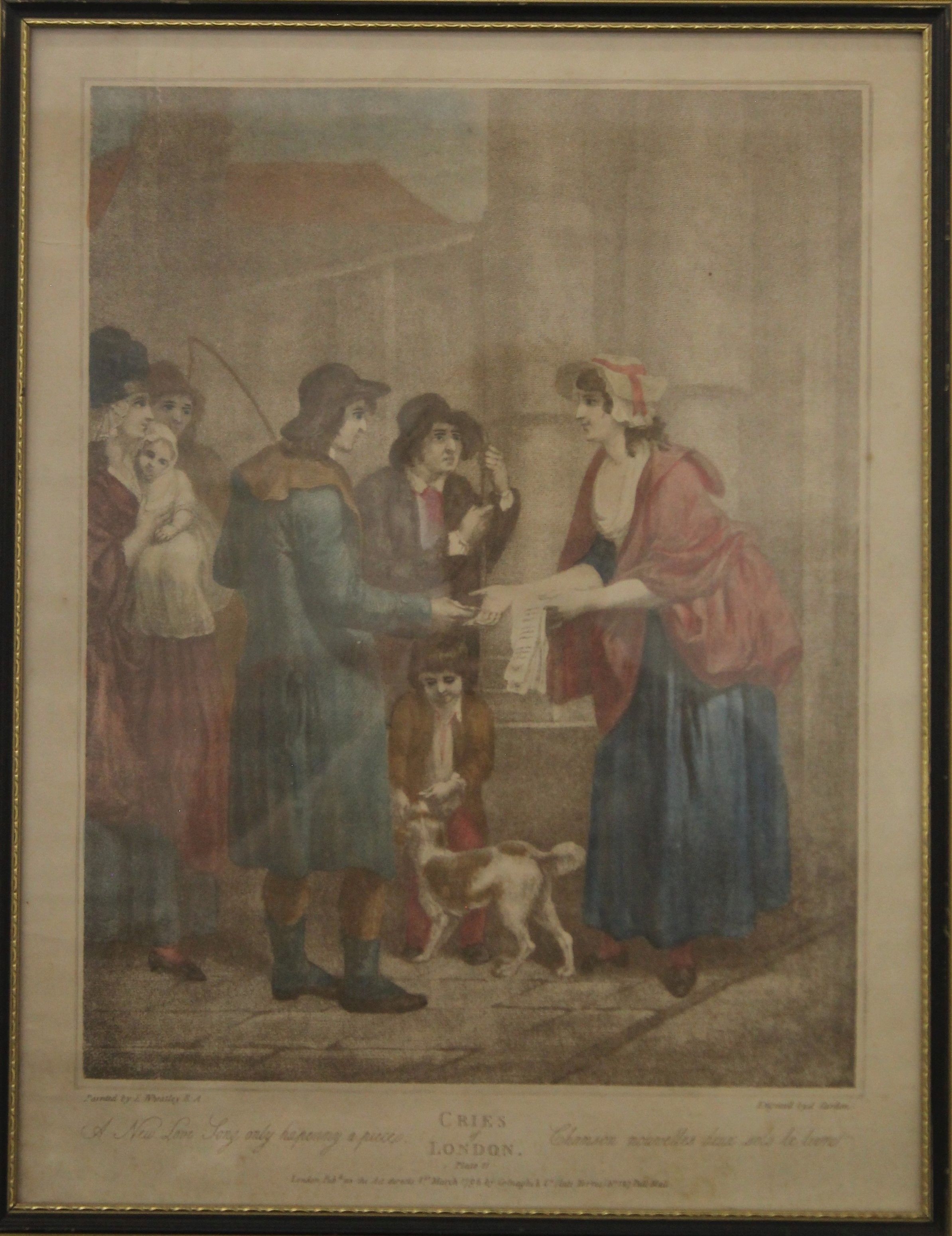 Francis Wheatley | Three Cries of London (1795 - 1796) | MutualArt