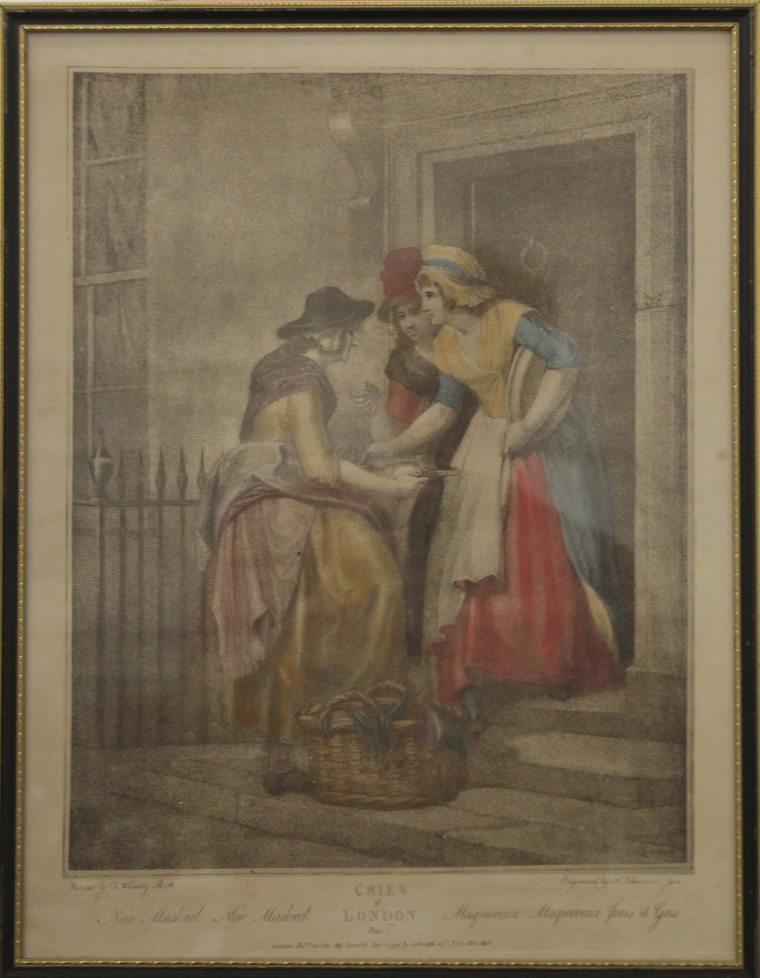 Francis Wheatley | Three Cries of London (1795 - 1796) | MutualArt