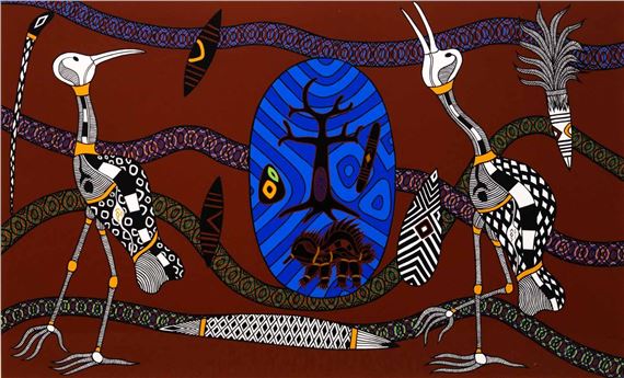 Brolgas Murratha by Graham Rennie Biggibilla, 1994