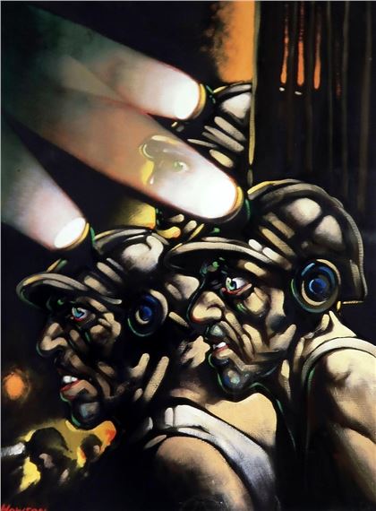Peter Howson Obe | MINERS (1958) | MutualArt