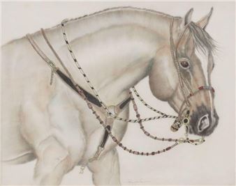 Quarter Horse with Rope Halter - Ray Krebs