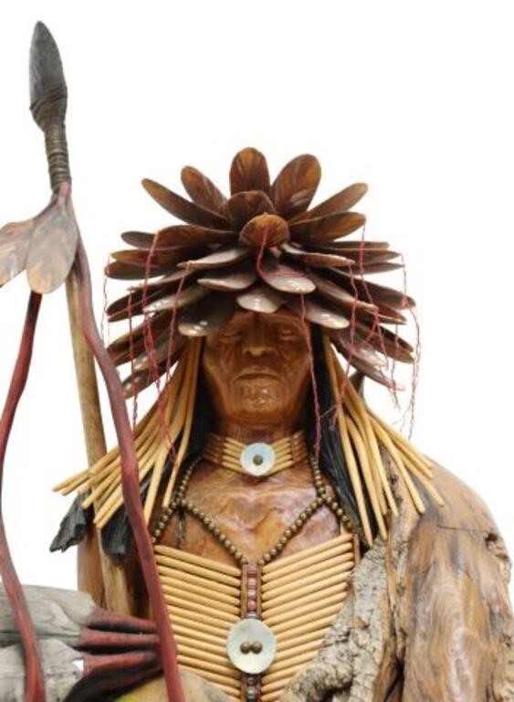 John Barrett JOHN BARRETT SCULPTURE CHEYENNE DOG SOLDIER (2005
