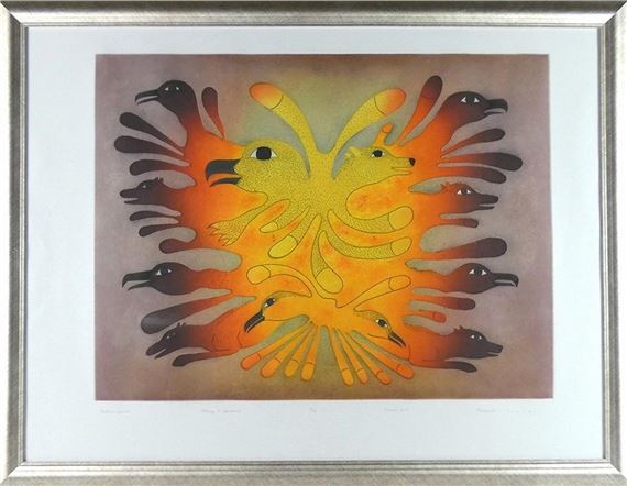 Autumn Spirits by Kenojuak Ashevak, 2001