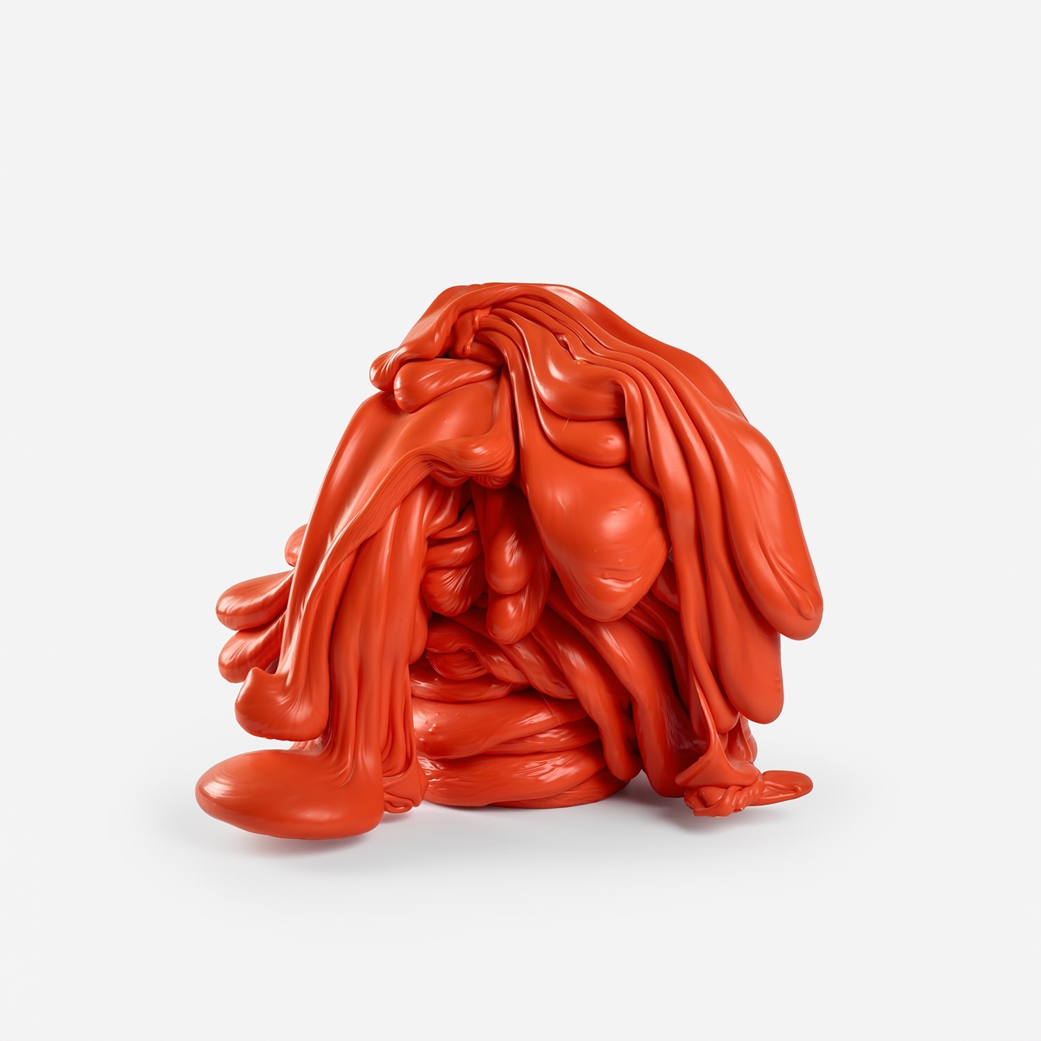 Artwork by Roxy Paine, S2-P2-M19, Made of low-density polyethylene