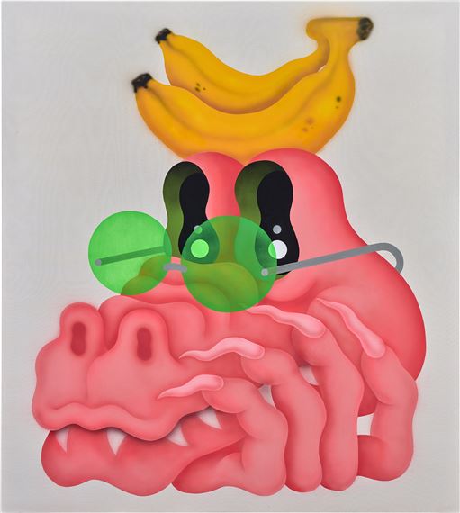 Banana Baywatch by Fátima de Juan, Executed in 2022