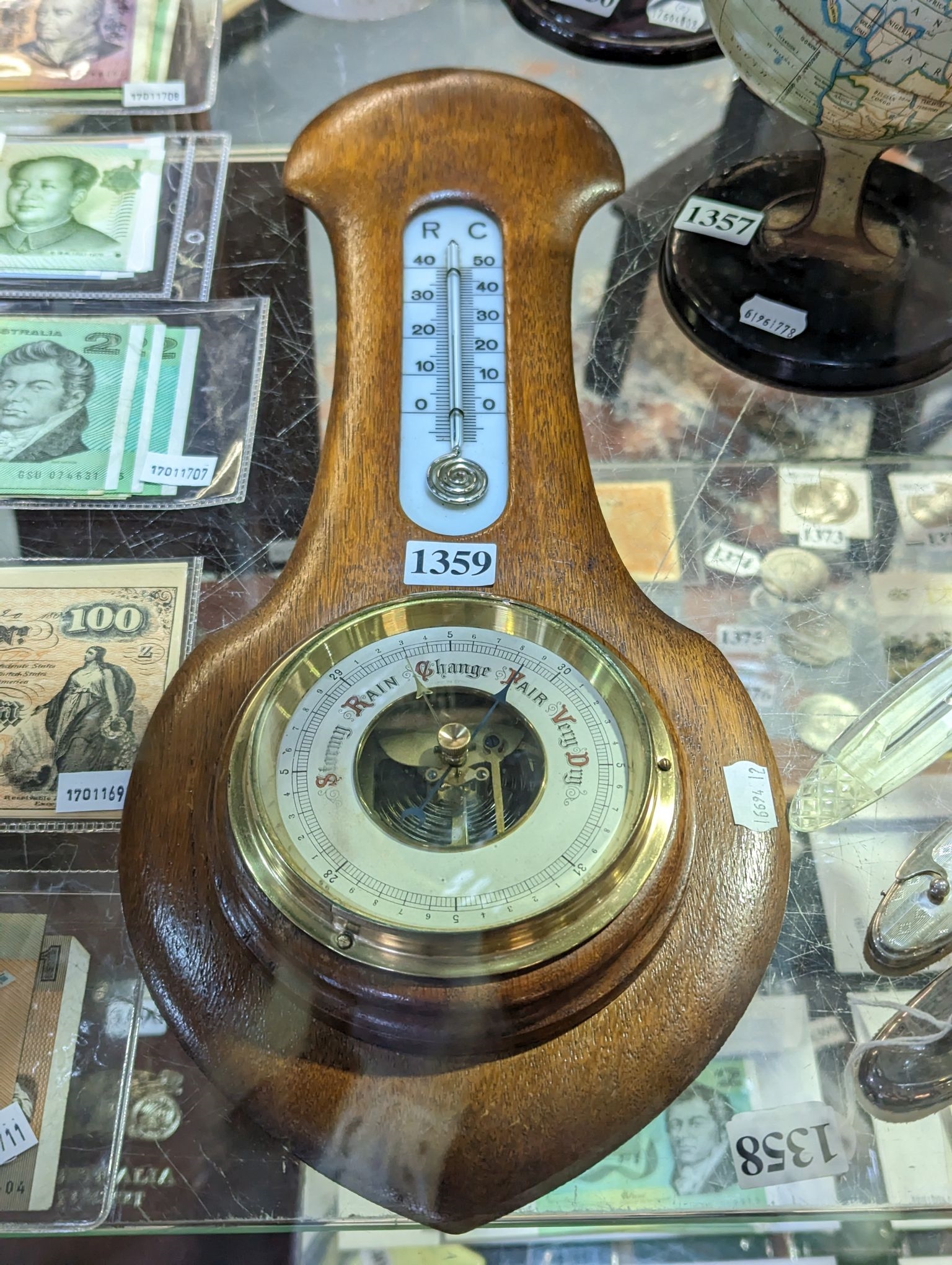 Art Deco School, 20th Century | ART DECO WALL BAROMETER | MutualArt