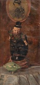 Nature morte aux objets japonais by Adolphe Crespin, circa 1912