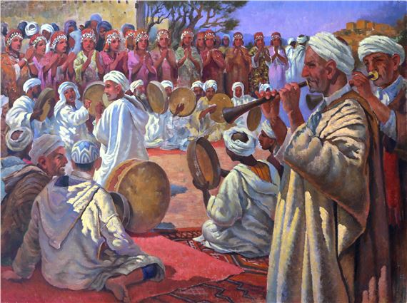 Jalal Gharbi | MUSIC FESTIVAL (Circa 1970) | MutualArt