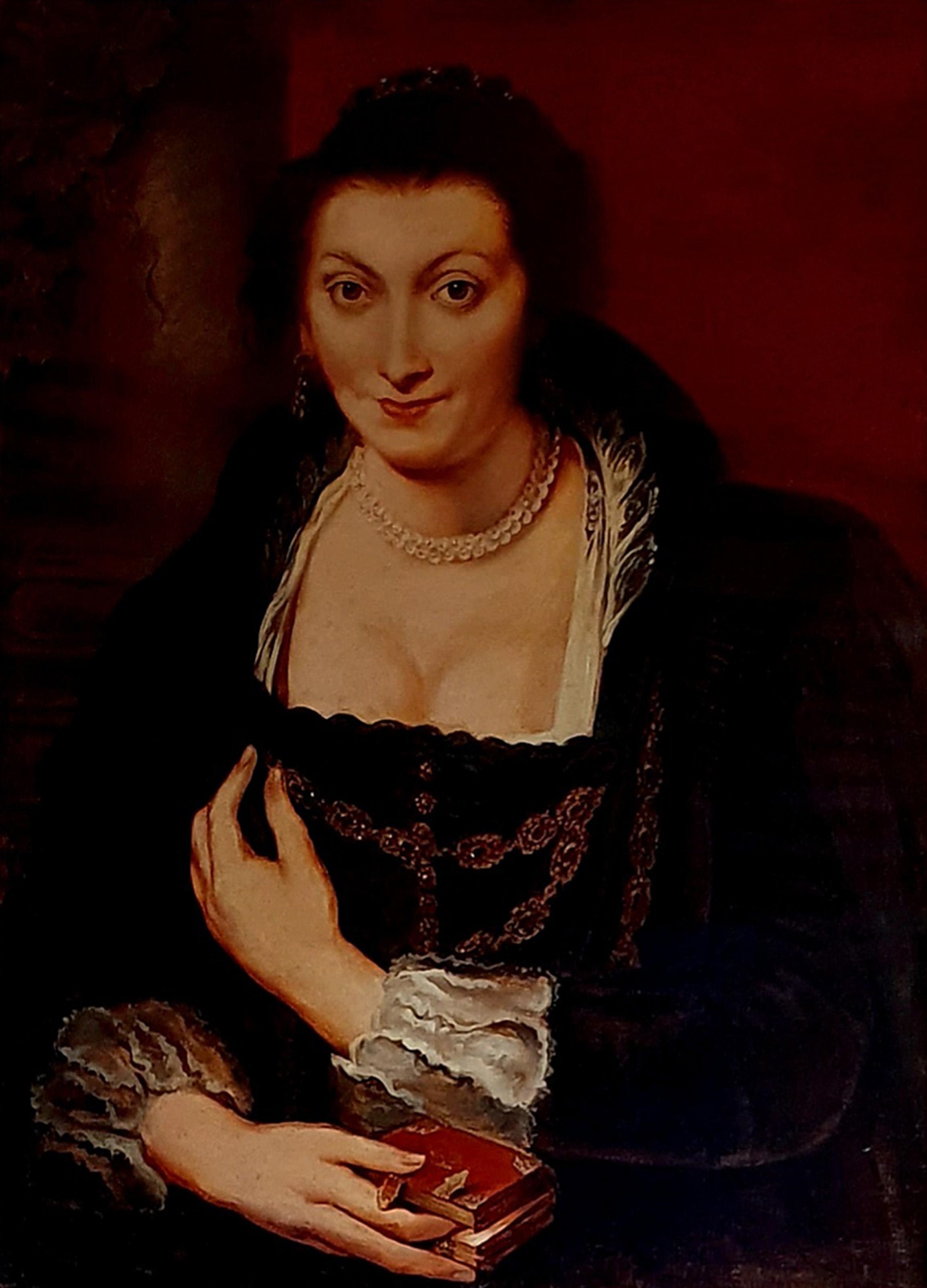 Artwork by Lode Sebregts, PORTRAIT OF ISABELLA BRANT, Made of Oil on Canvas