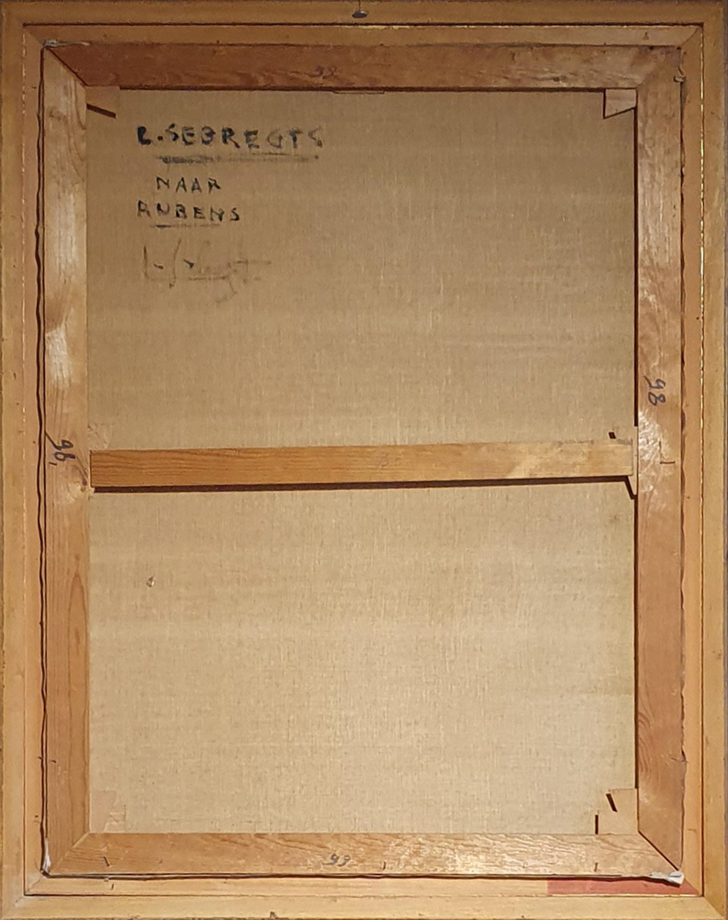 Artwork by Lode Sebregts, PORTRAIT OF ISABELLA BRANT, Made of Oil on Canvas