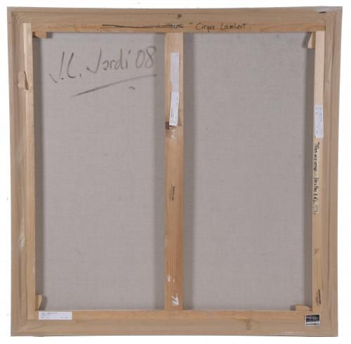 Artwork by Juan Luis Jardi, "CIRQUE LAMBERT", 2008, Made of oil on canvas