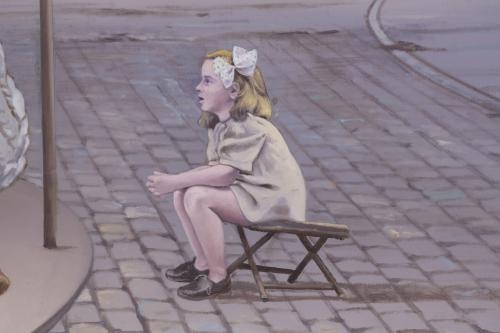 Artwork by Juan Luis Jardi, "CIRQUE LAMBERT", 2008, Made of oil on canvas