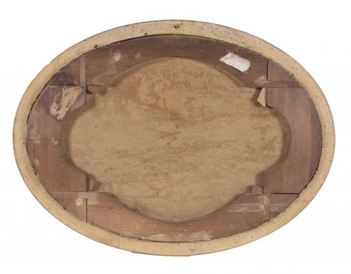 Artwork by Tomàs Viver  Aymerich, "PAISAJE OVALADO", Made of Oil on canvas