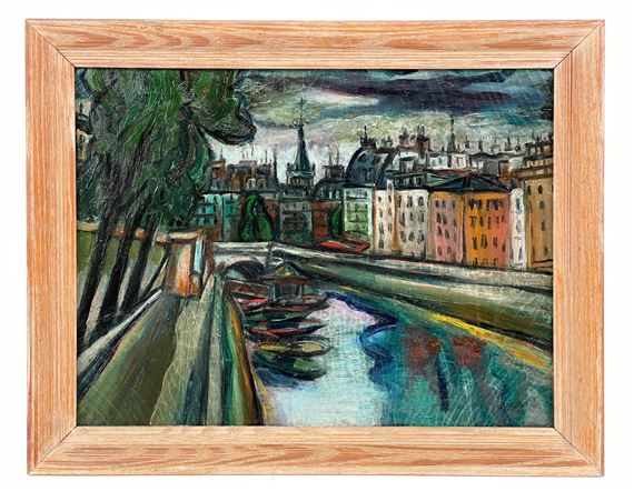 The Seine, Paris by Isaac Pailès