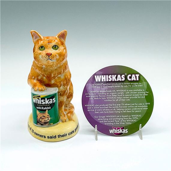 Royal Doulton Whiskas Orange Tabby Cat MCL 15 Royal Doulton