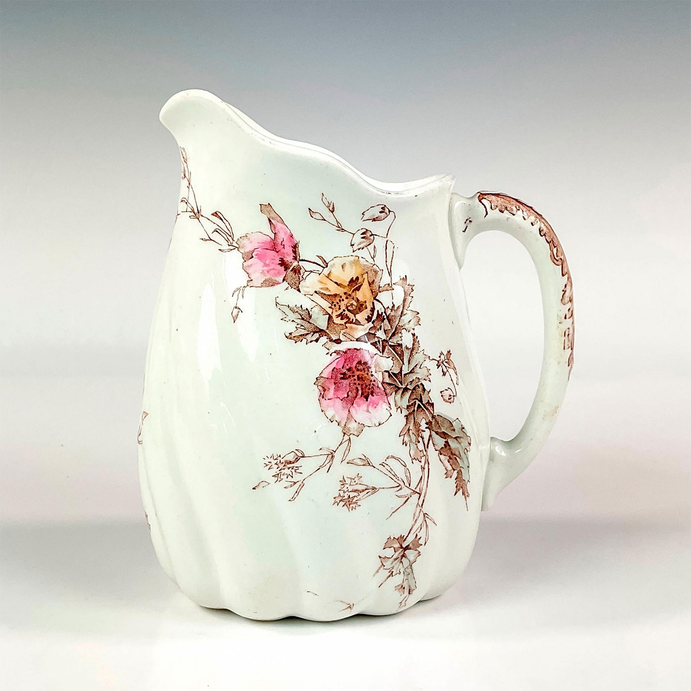 Royal Doulton Doulton Burslem Floral Pitcher MutualArt