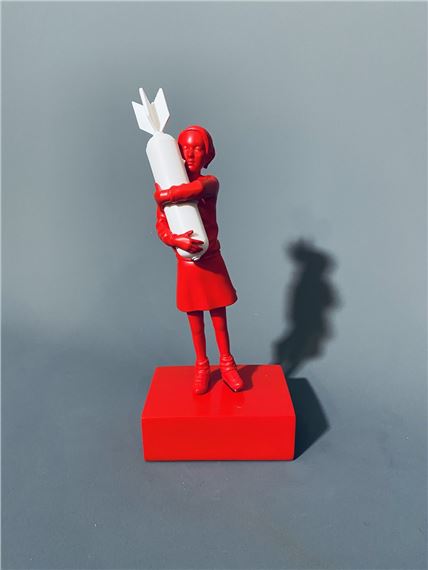 メディコム・トイ 確実正規BOMB HUGGER（RED BOMB Ver.）