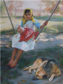 The Girl on the Swing - Victoria Radionova