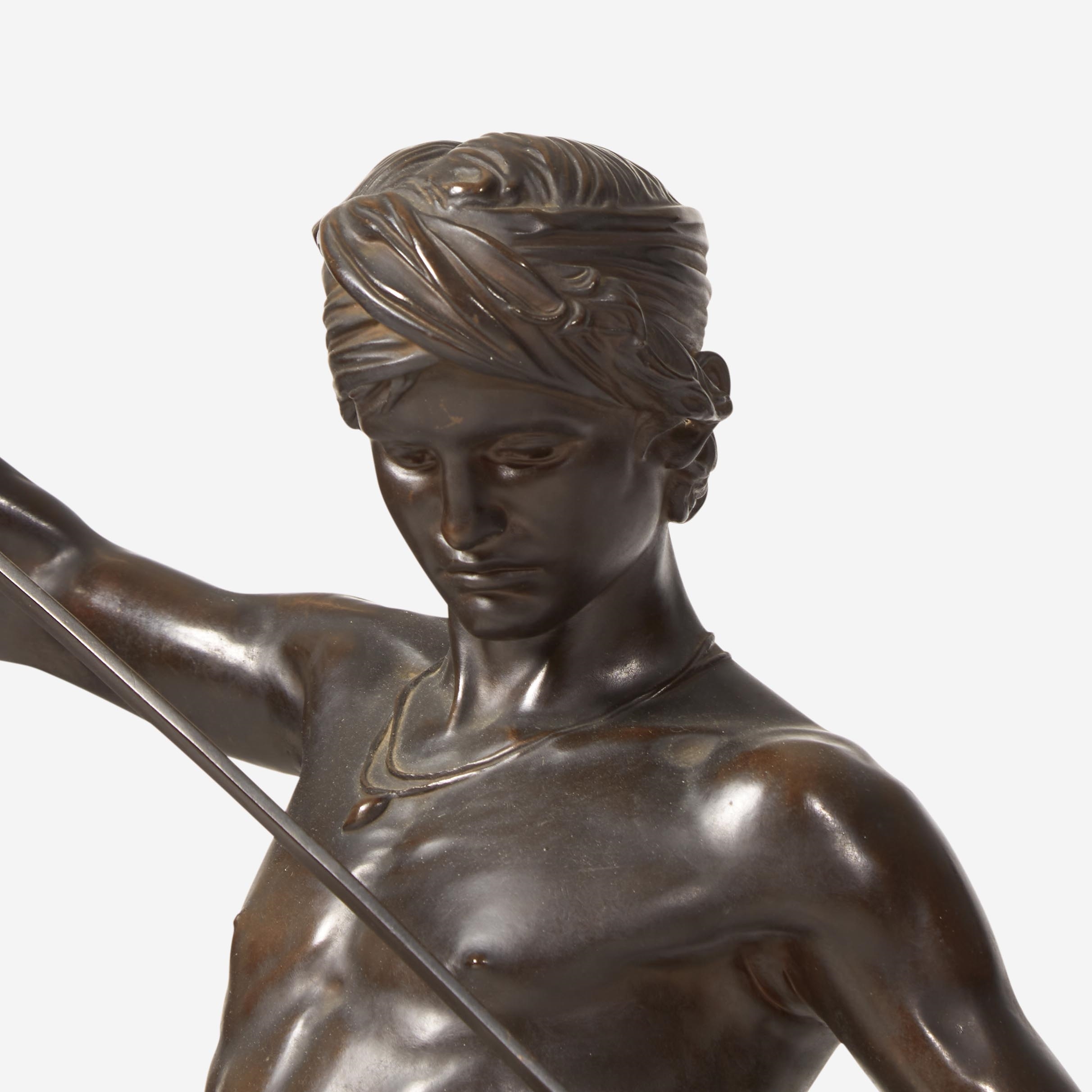 Marius-Jean-Antonin Mercié | David Vainqueur | MutualArt